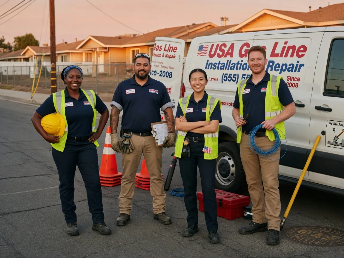 Gas Line Installation company in Highland Home, AL